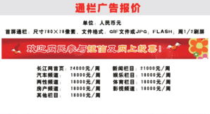 武漢市長江互動傳媒網廣告服務詳情